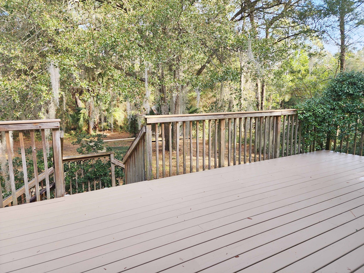 Sundeck on Back of Home