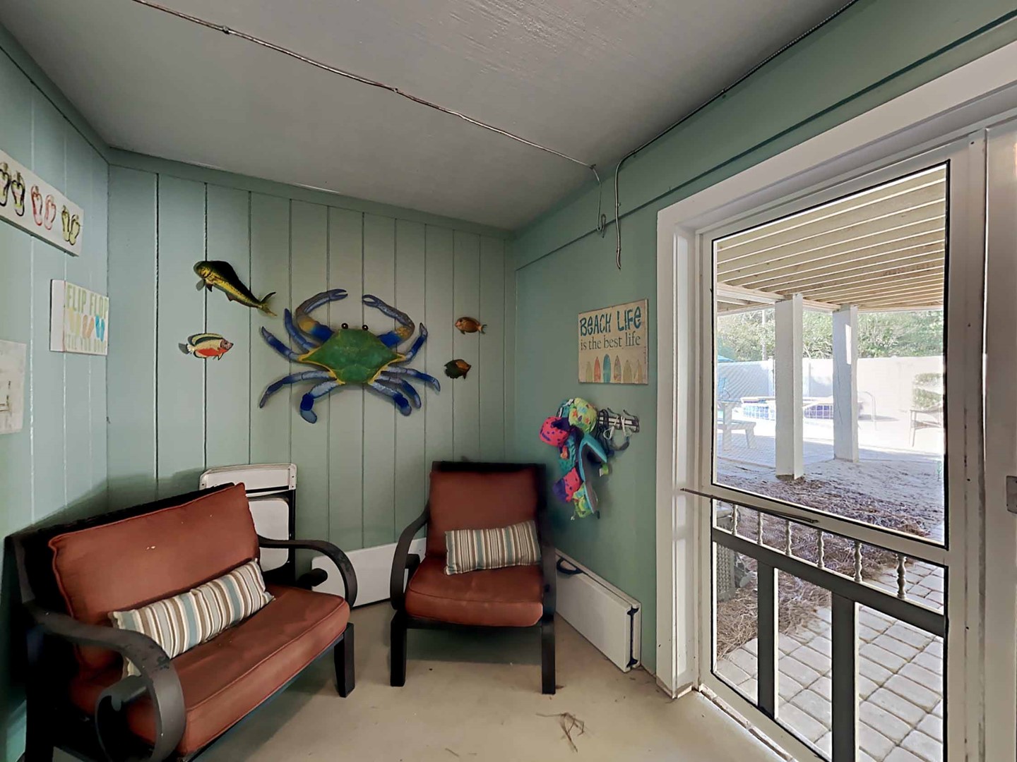 Back Screened in porch