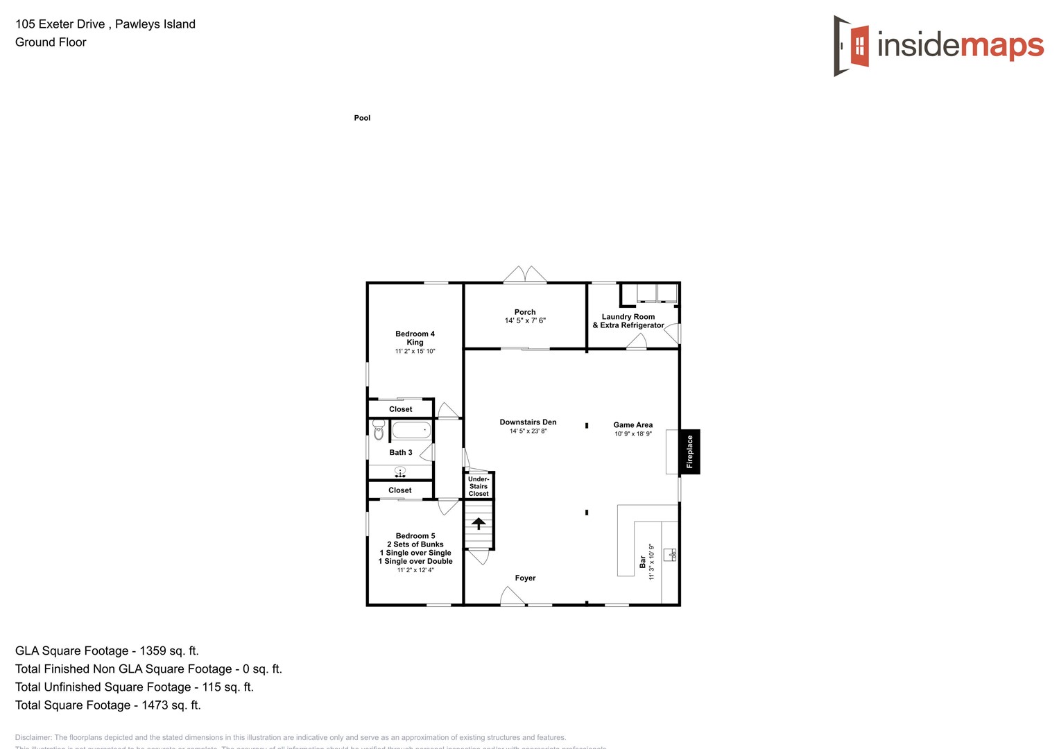 Floor Plan - Cant Wait Ground Floor