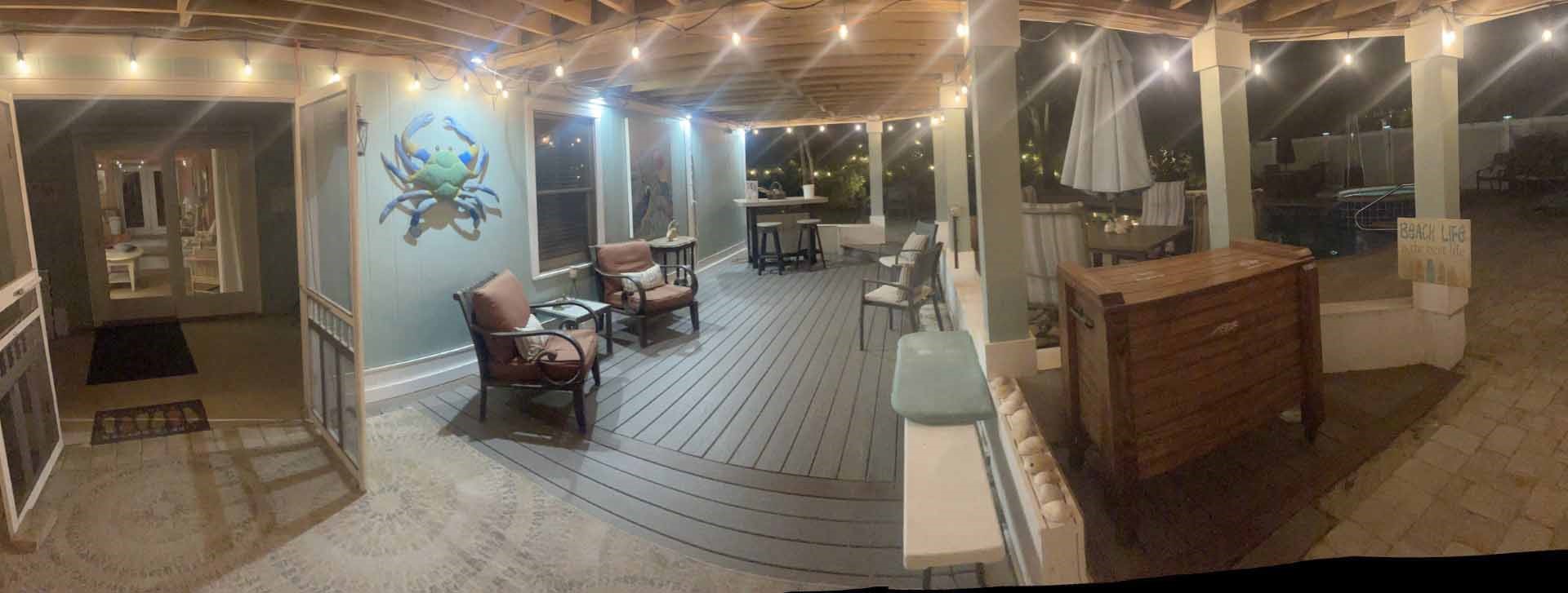 Multiple Outdoor Living Spaces