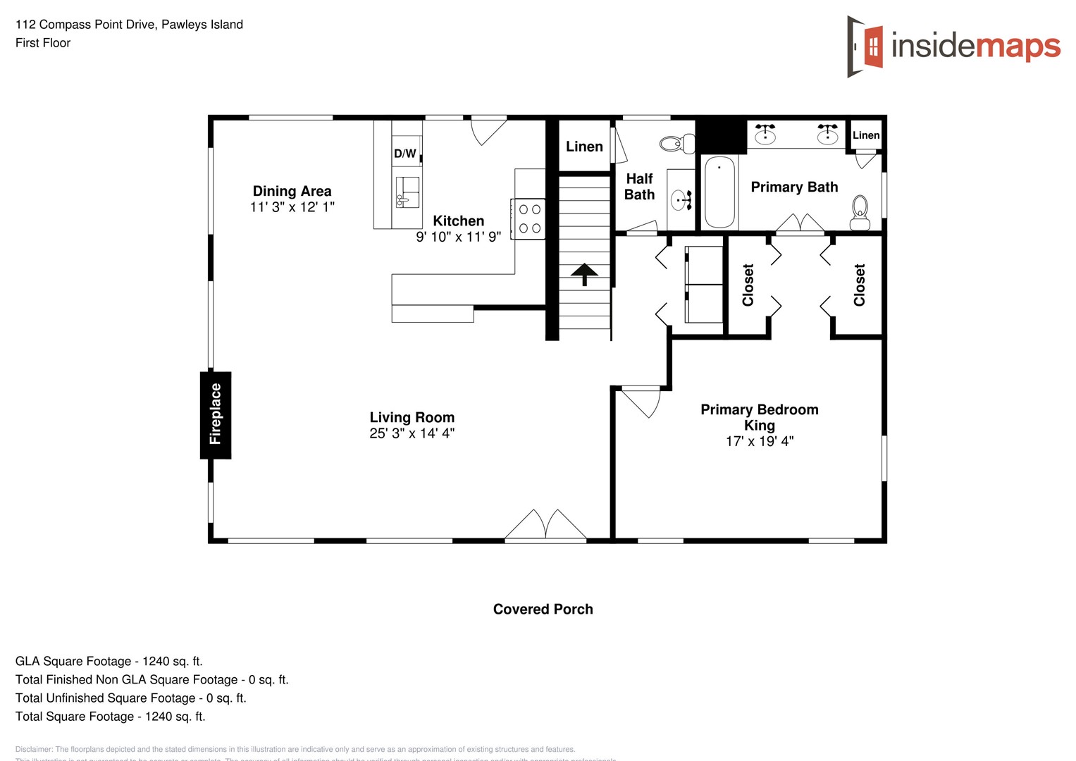 Floor Plan - Compass Point 112 - 1 Main