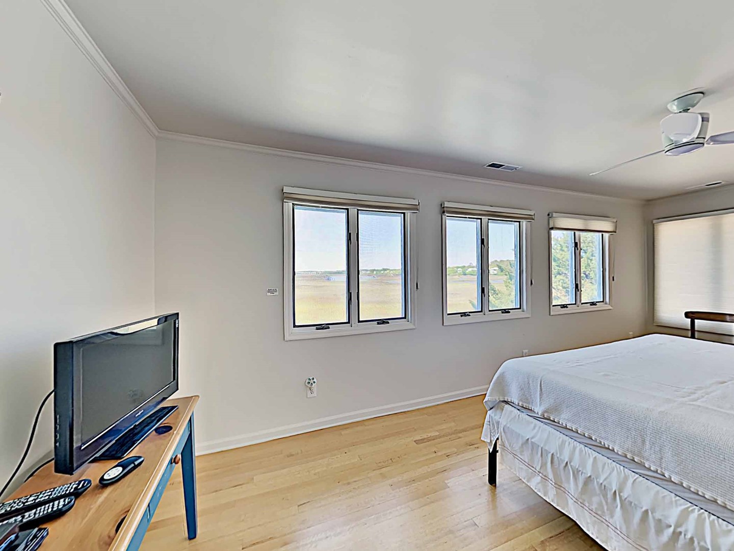 Master Bedroom With Marsh & Creek View