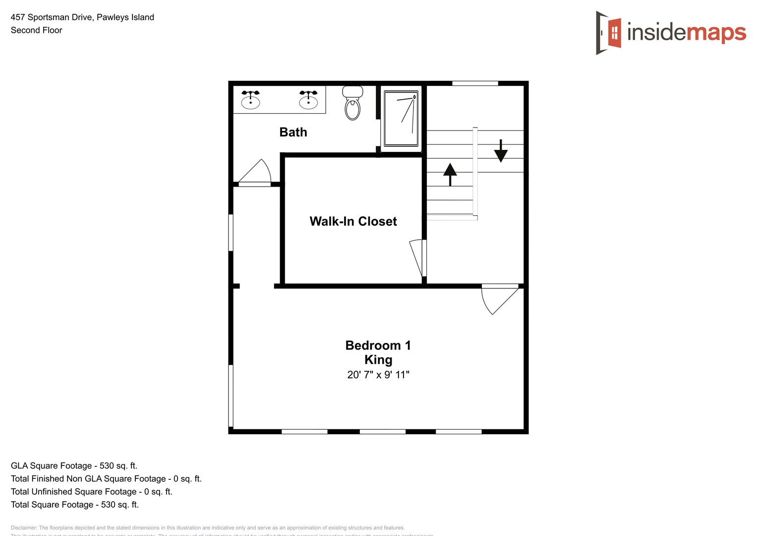 Floor Plan - Crabbers Corner-Top Floor