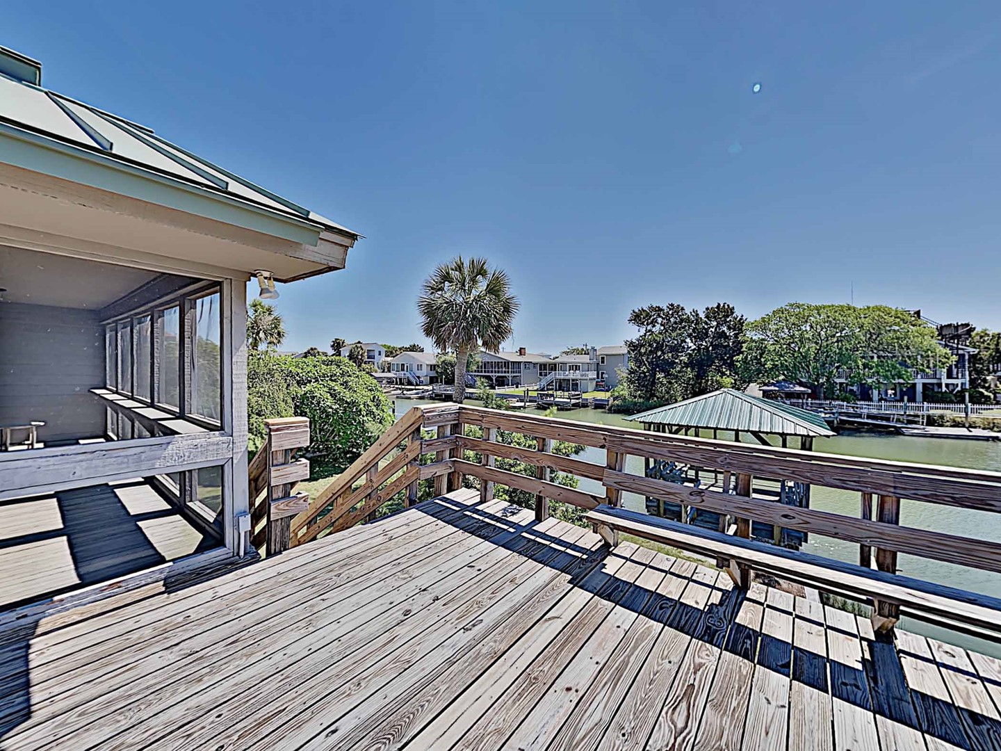 Sundeck with Creek & Marsh View