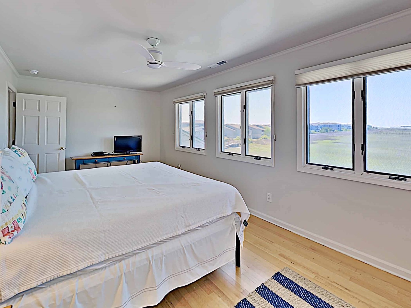 Master Bedroom With Marsh & Creek View