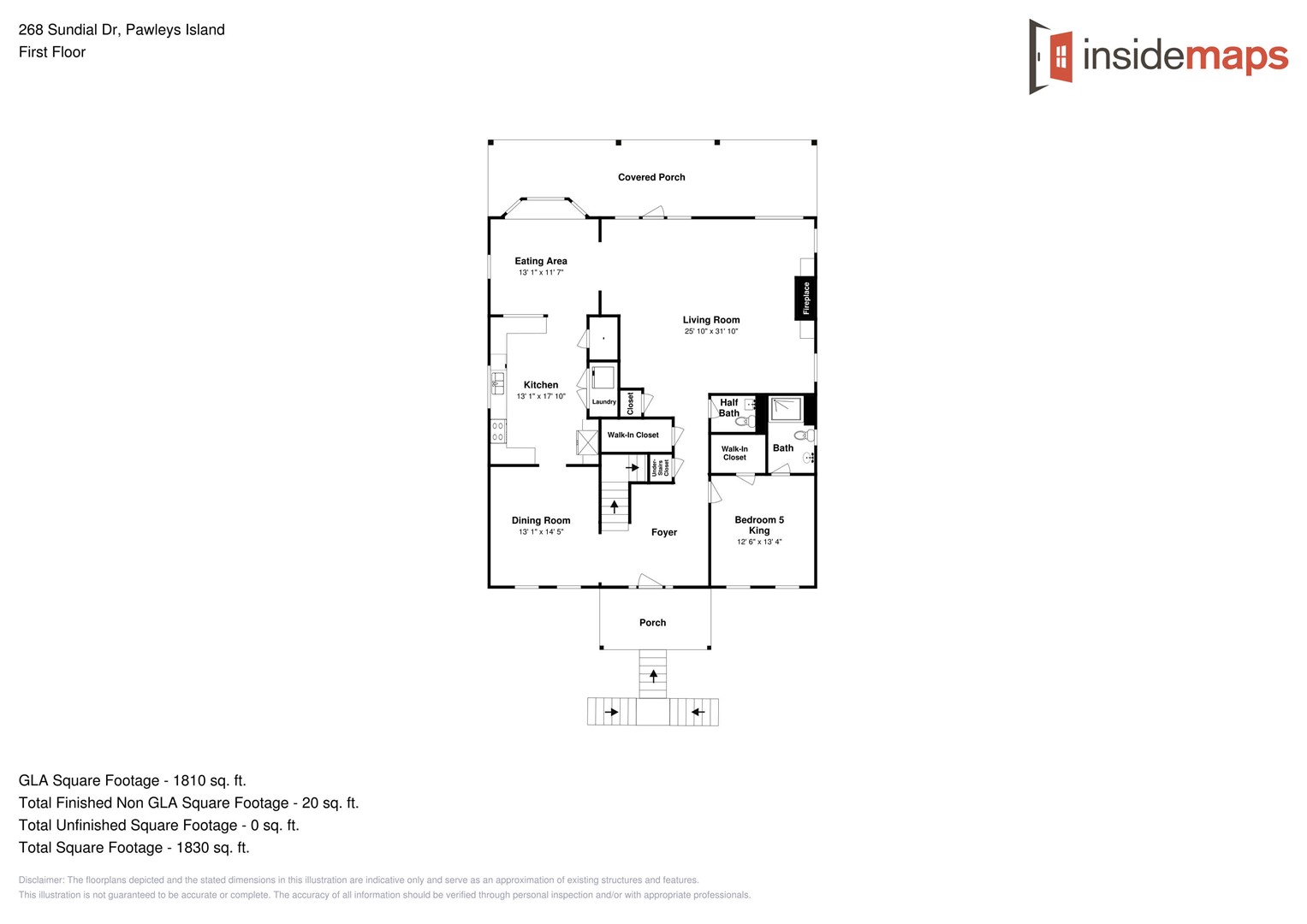 Floor Plan - CarolinaSunshine 1stFloor