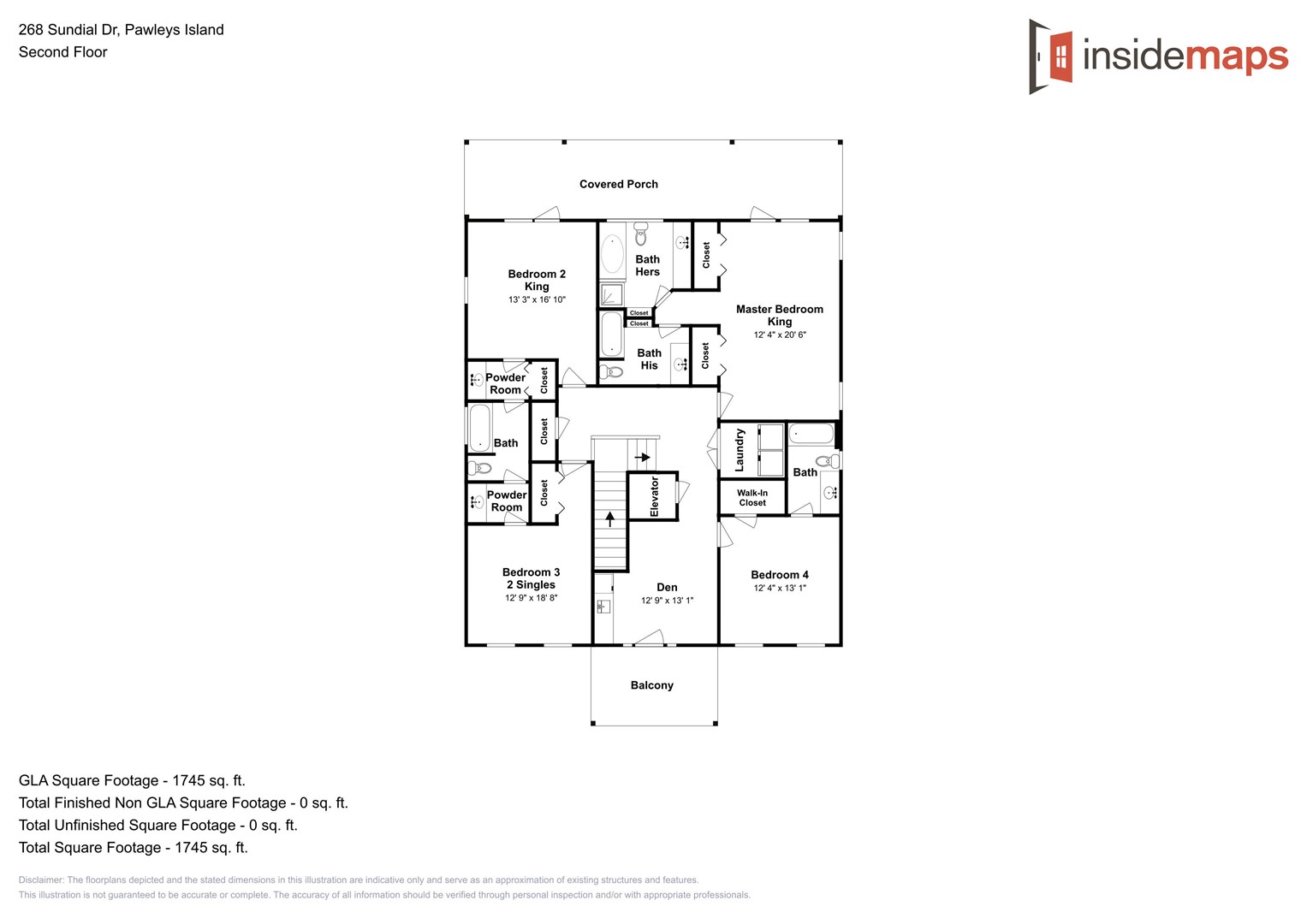 Floor Plan - CarolinaSunshine 2ndFloor
