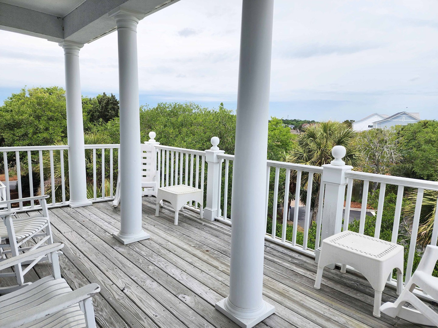 Top Floor Porch off Bedroom 2