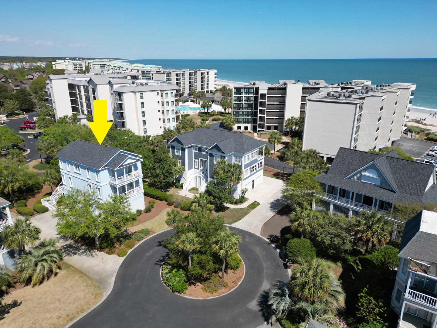 Blue Heaven Aerial View
