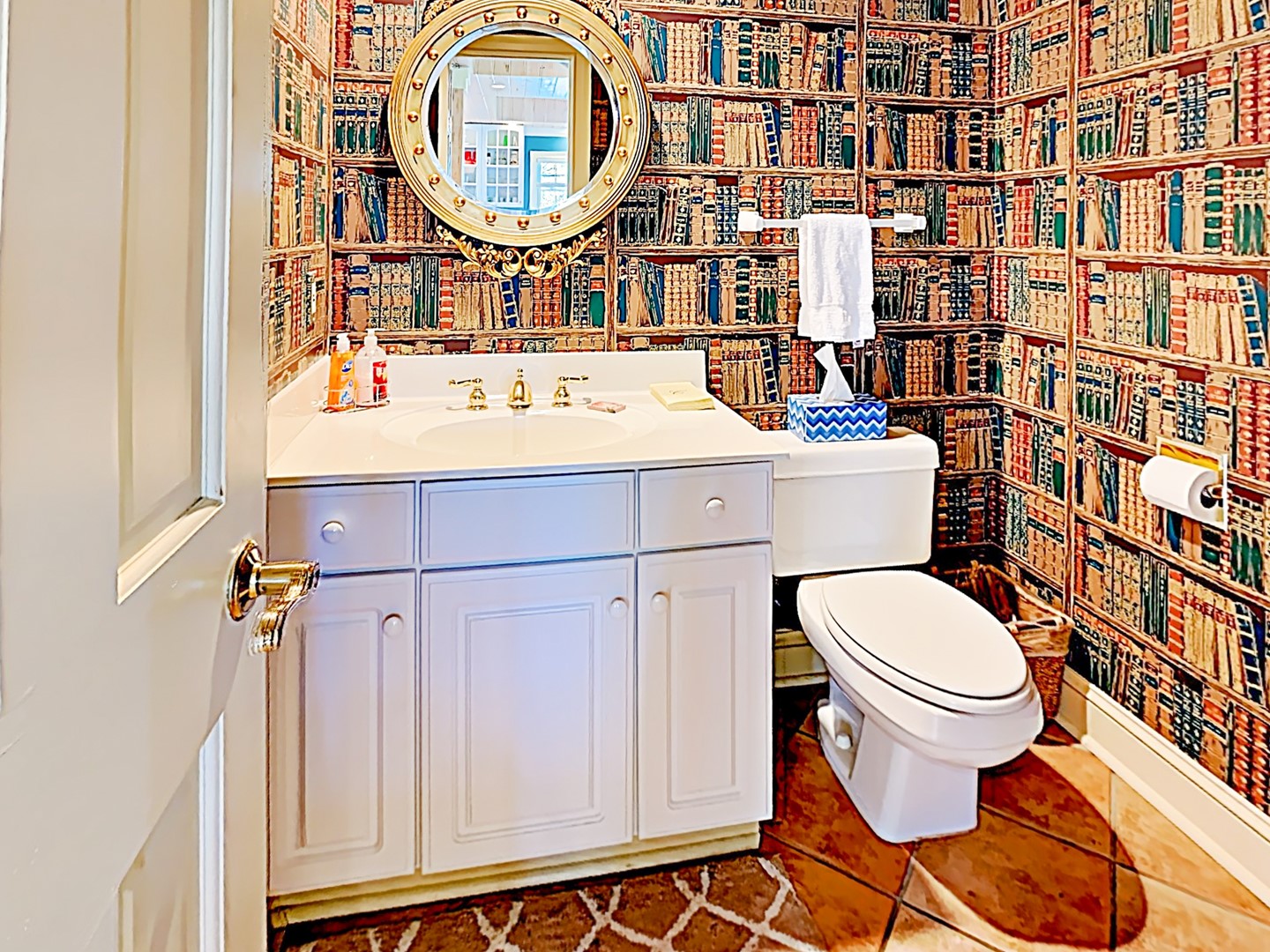 Half Bath on 1st Floor