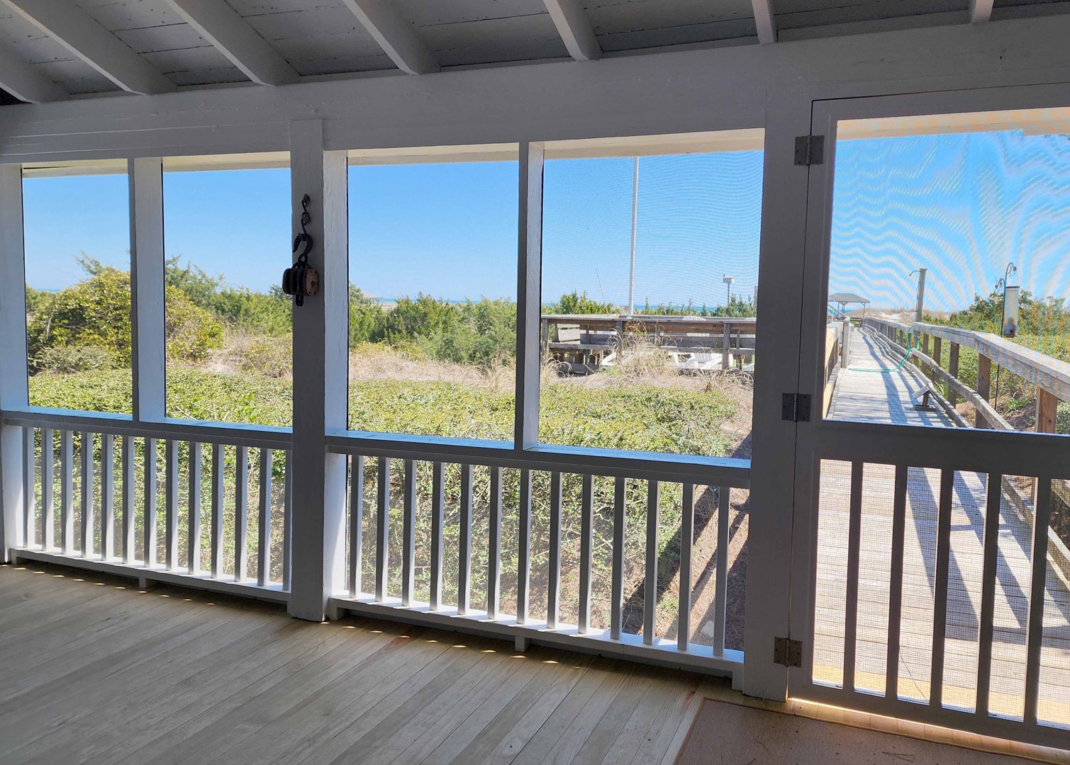 View from Screened Porch