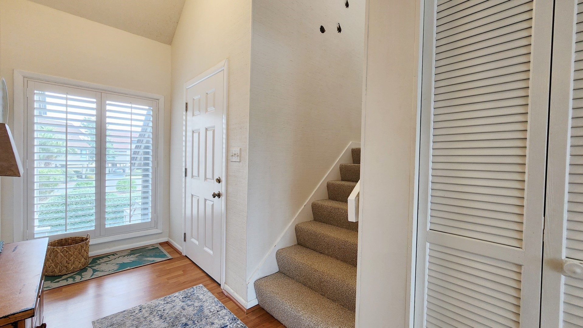Foyer and Stairs to Top Floor