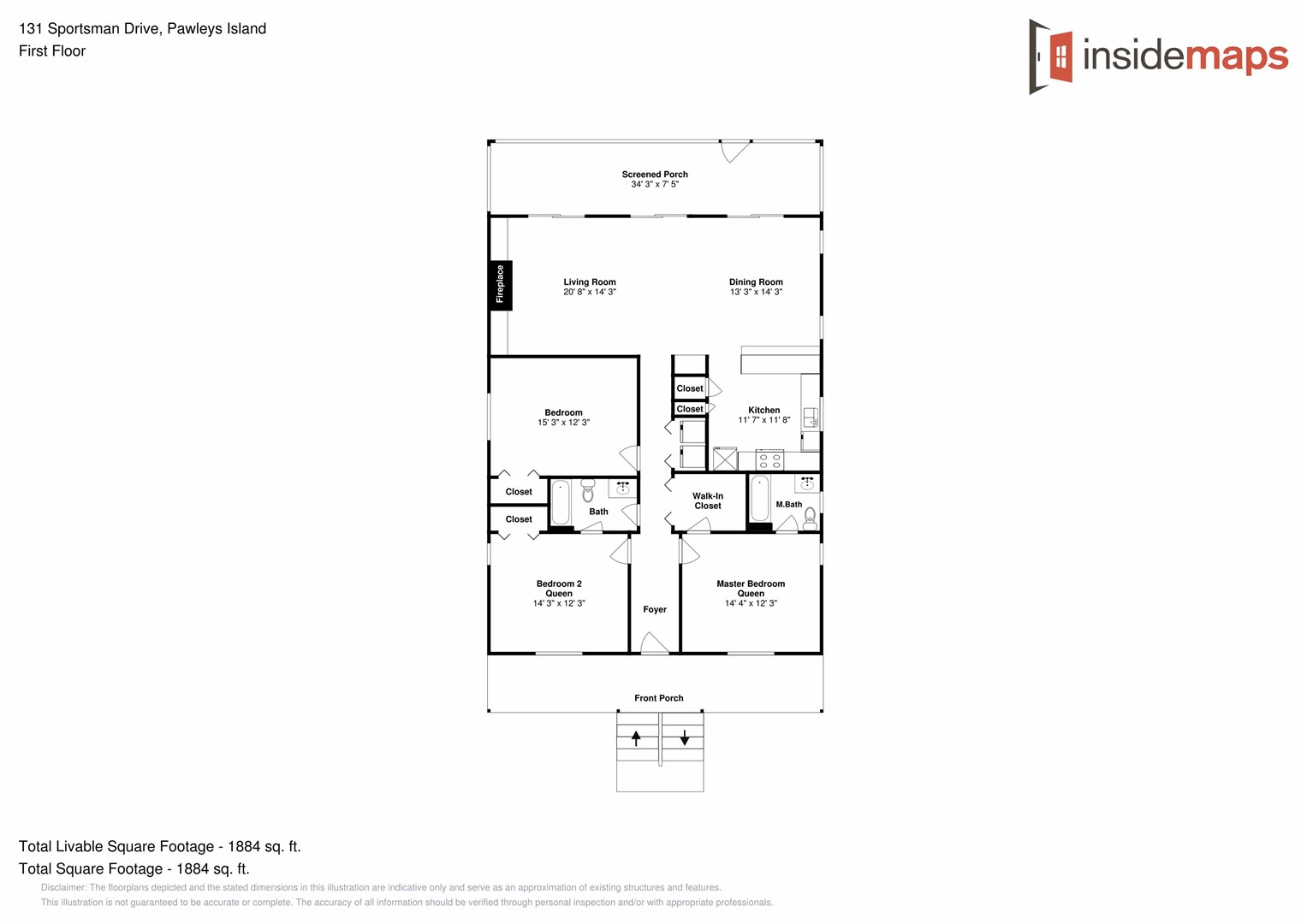 Floor Plan - Idyll Daze19-First Floor