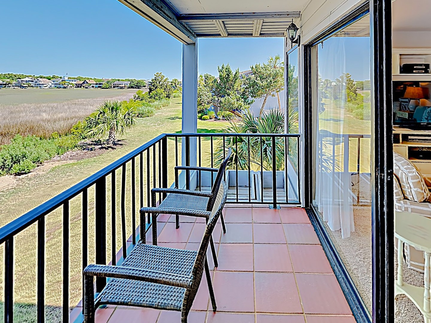 Marsh View Balcony