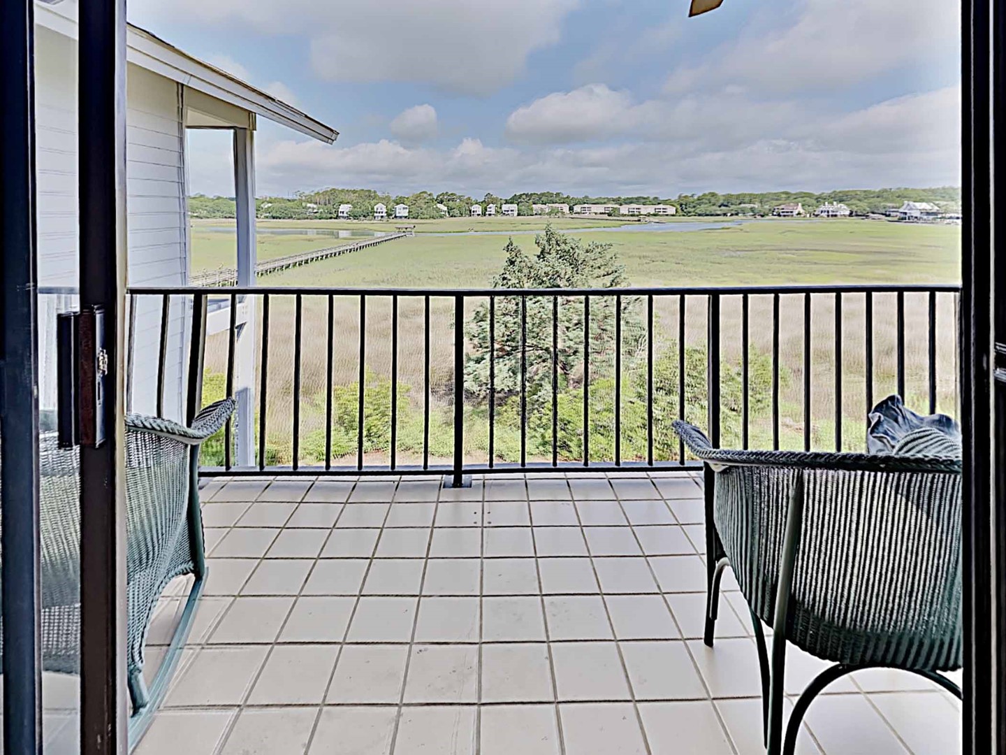 Living Area Opens to Balcony