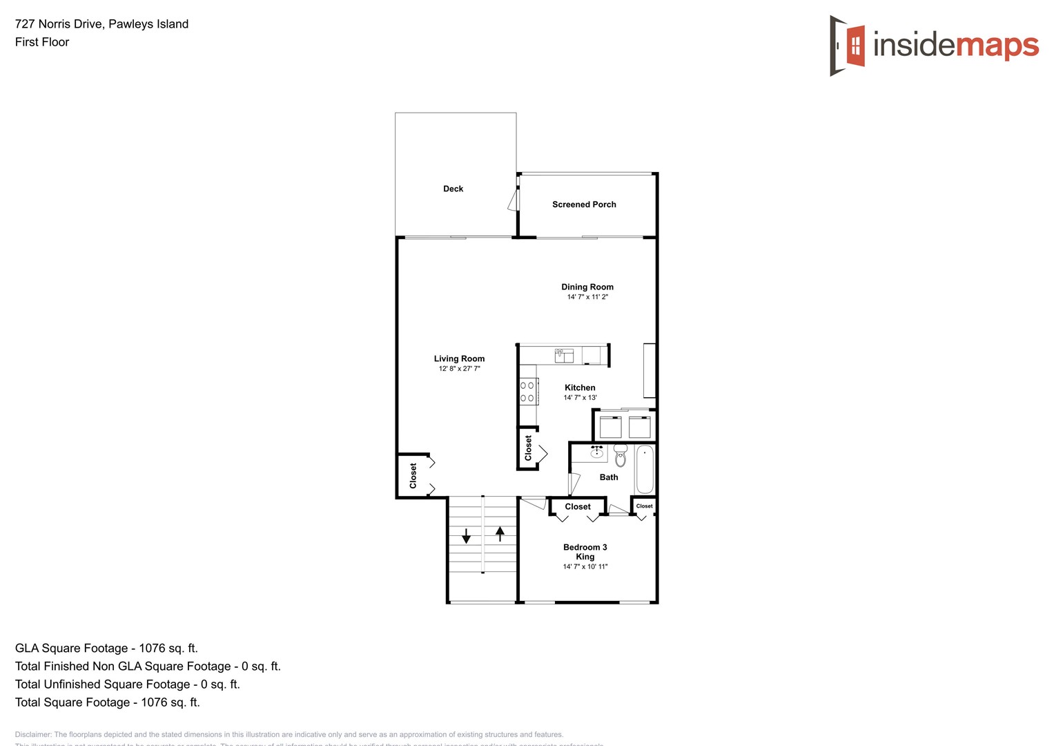 Floor Plan - Inlet Point 3C - 1-Main Level