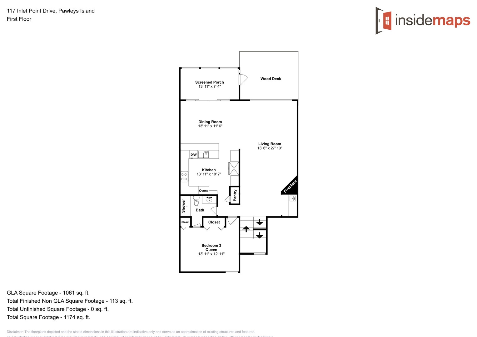 Floor Plan - Inlet Point 7B - 1-Main Level