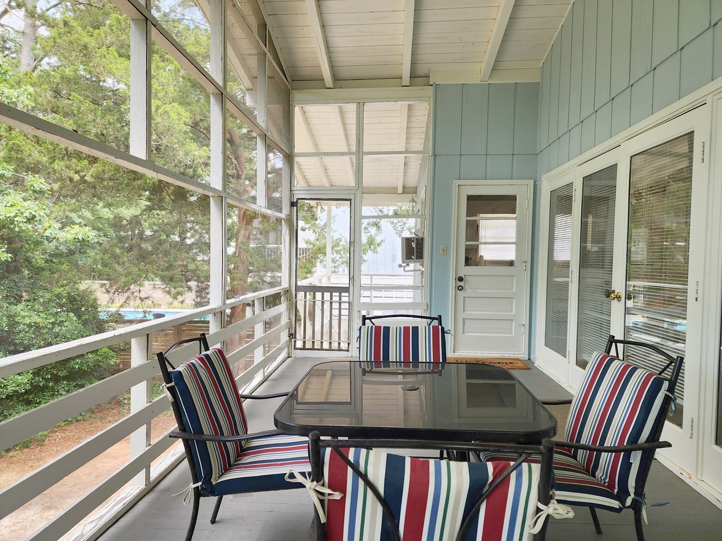 Screened Porch on Back of Home