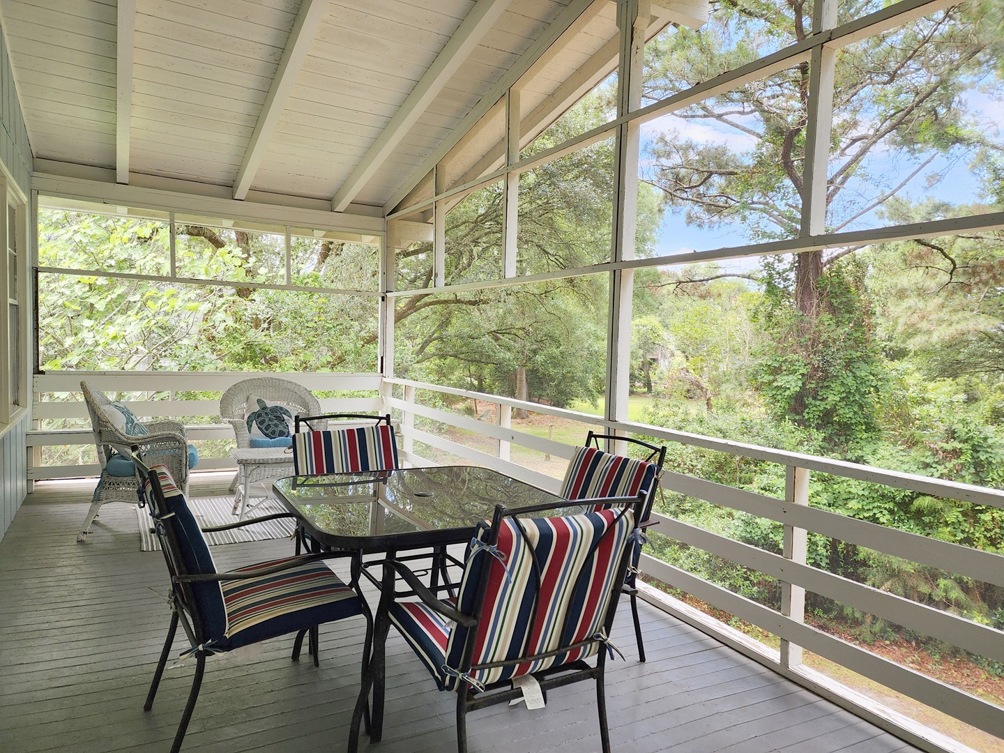 Screened Porch on Back of Home
