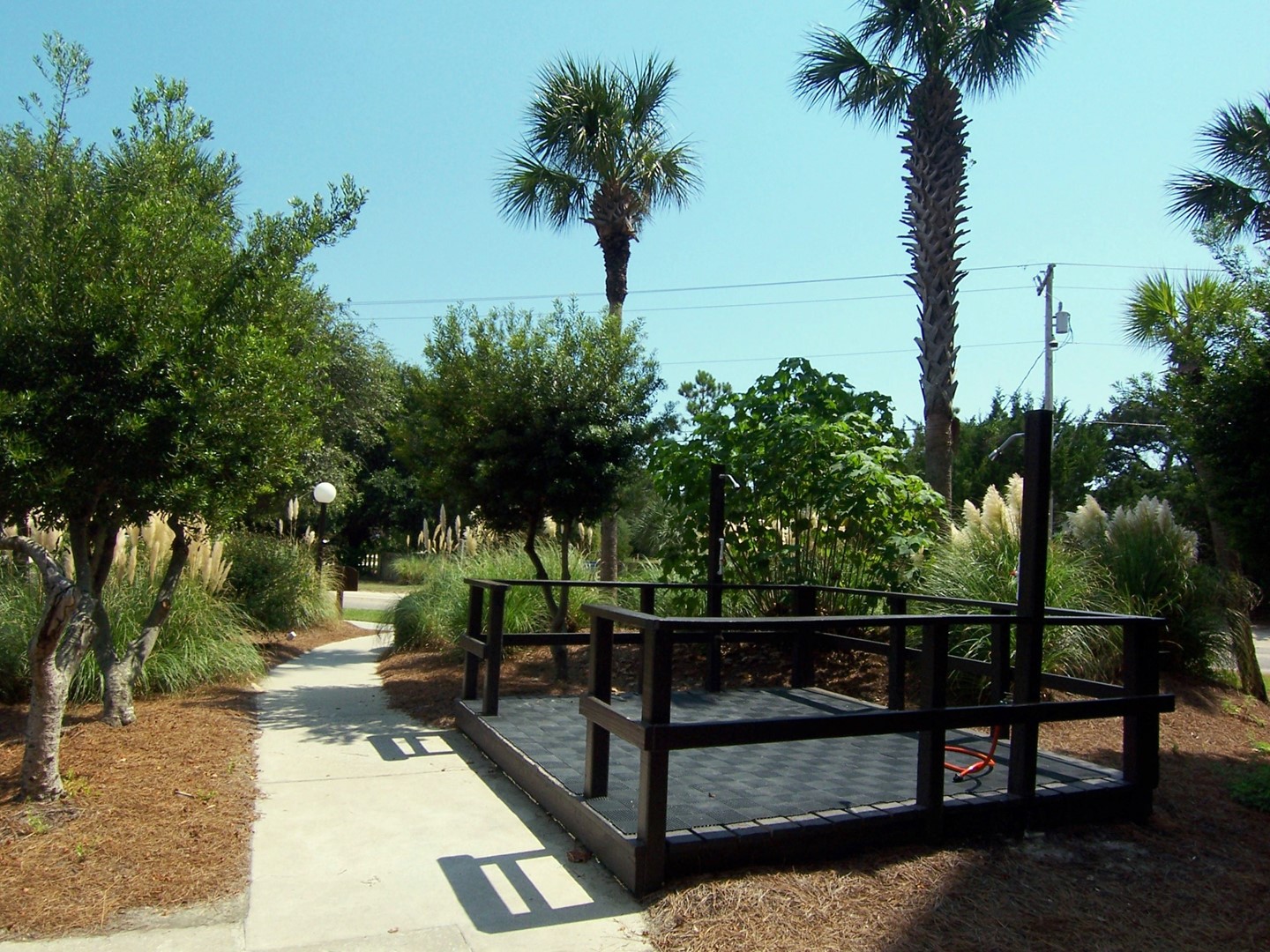 Litchfield Retreat Beach Shower