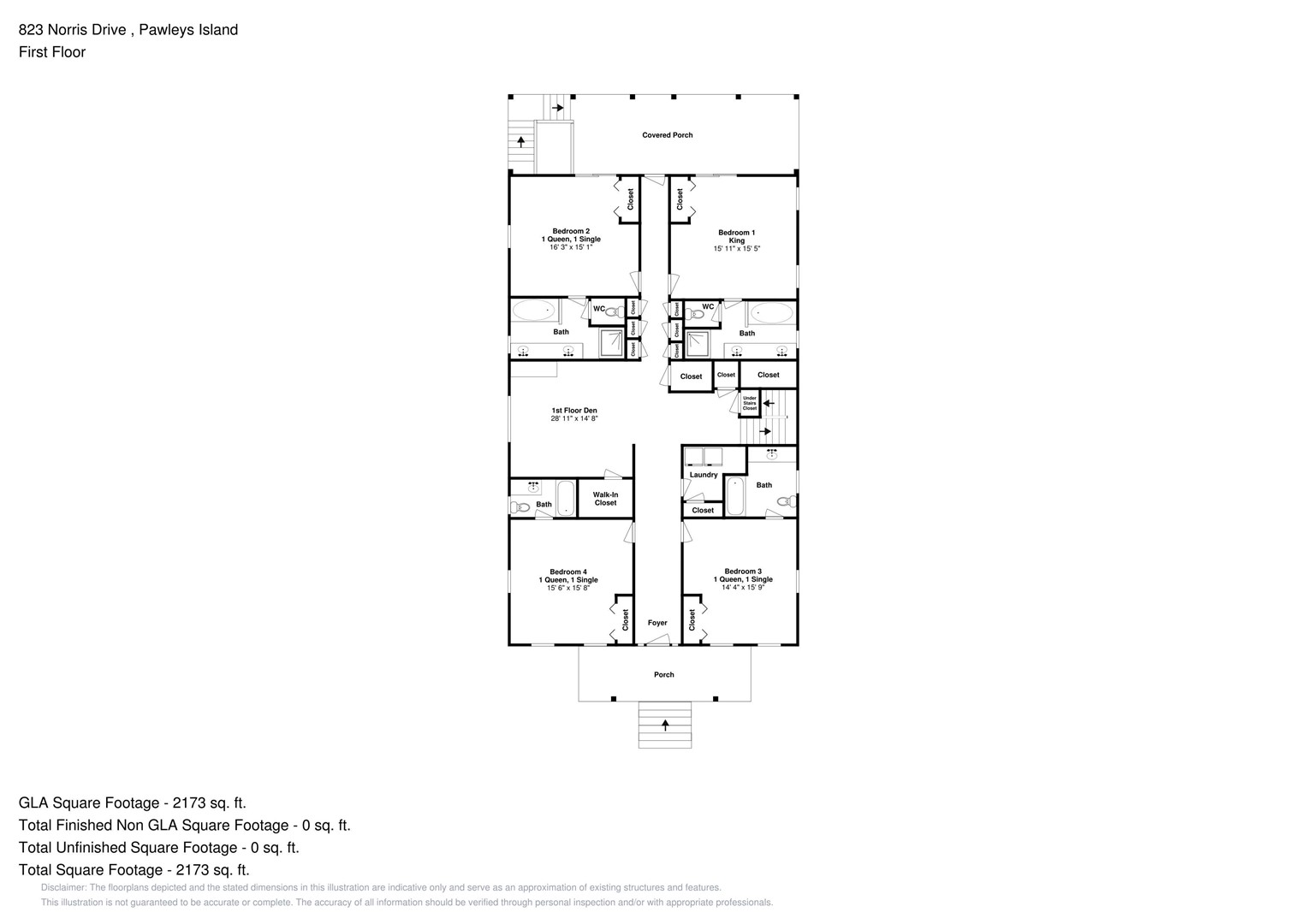 Floor Plan - Marlin 2 First Floor