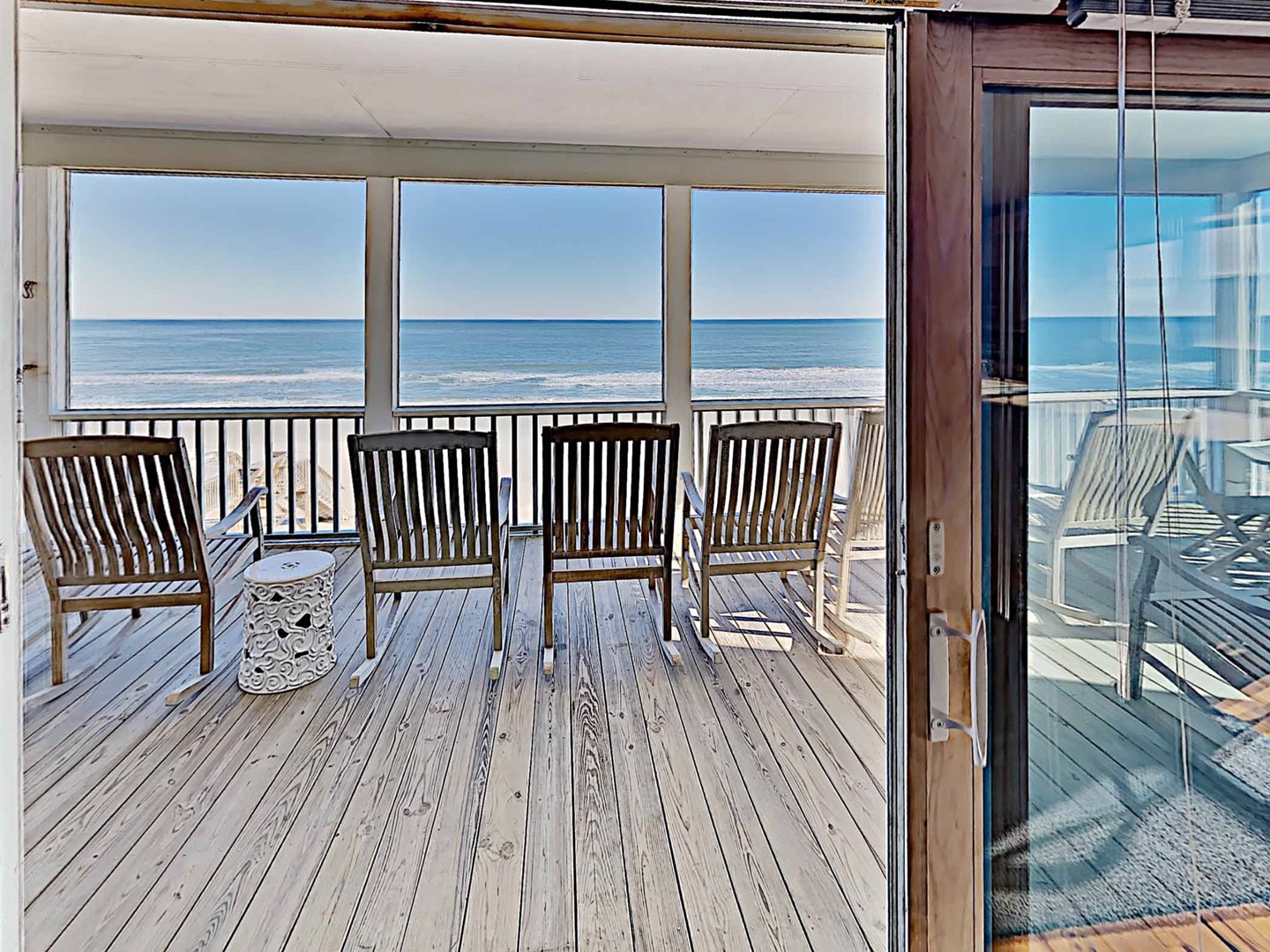 Living Area Opens to Porch