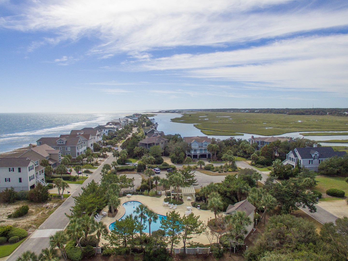 Inlet Point South Aerial View