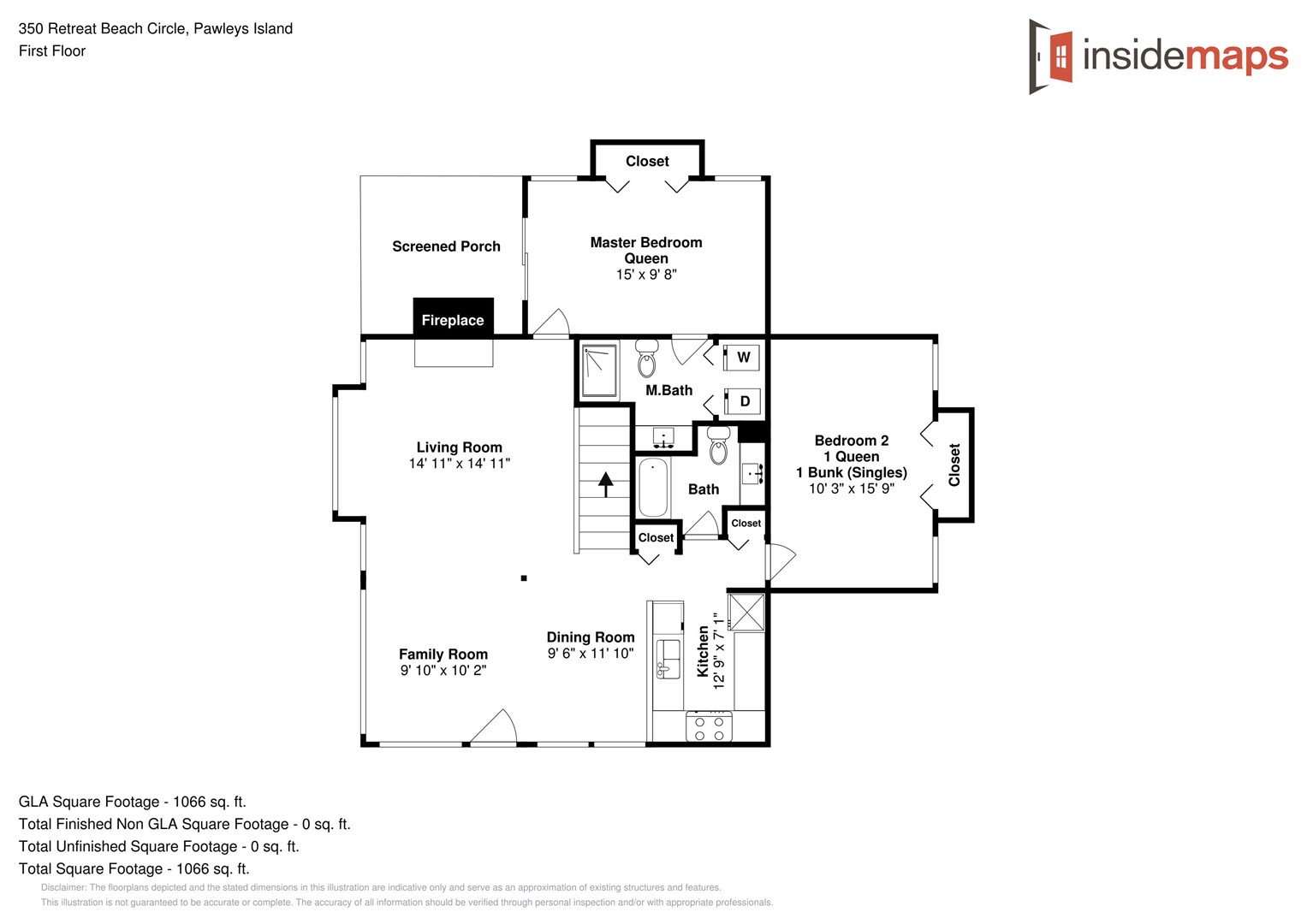 Floor Plan - OC 350 First Floor