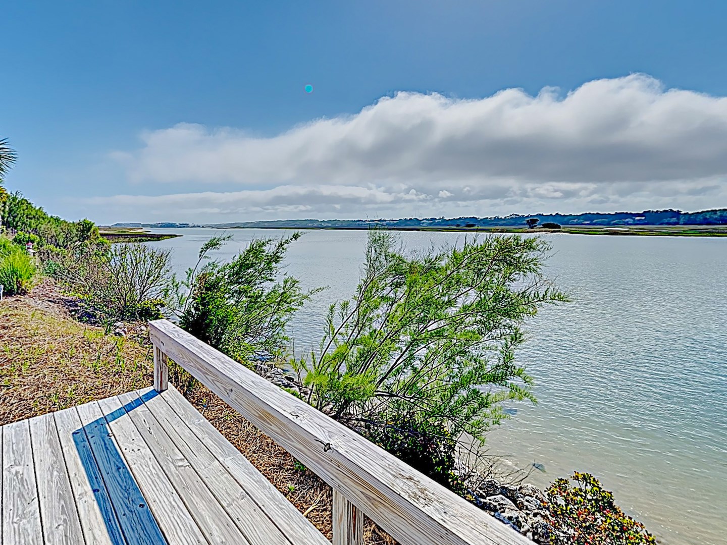 Sundeck with Creek & Marsh View
