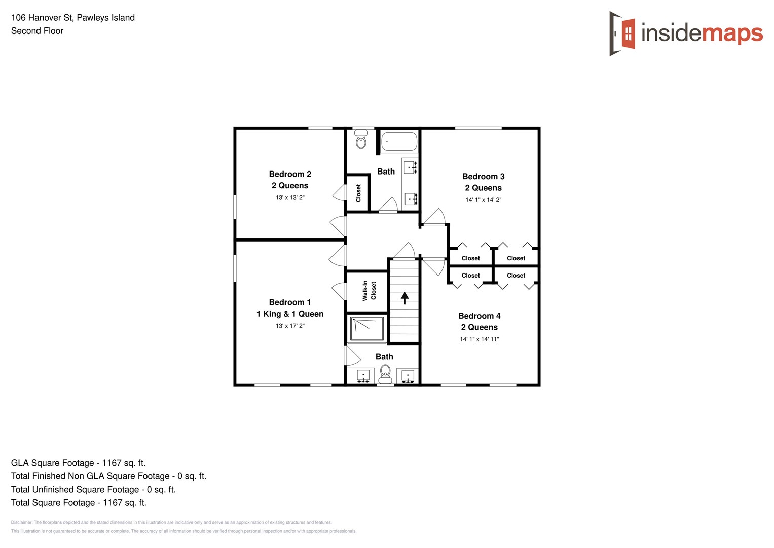Floor Plan - PelicanII second floor