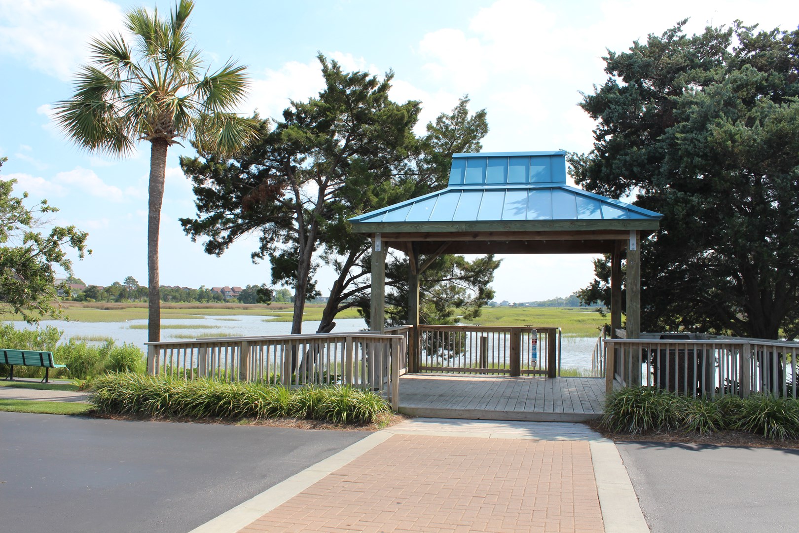 Marsh Overlook with Floating Dock