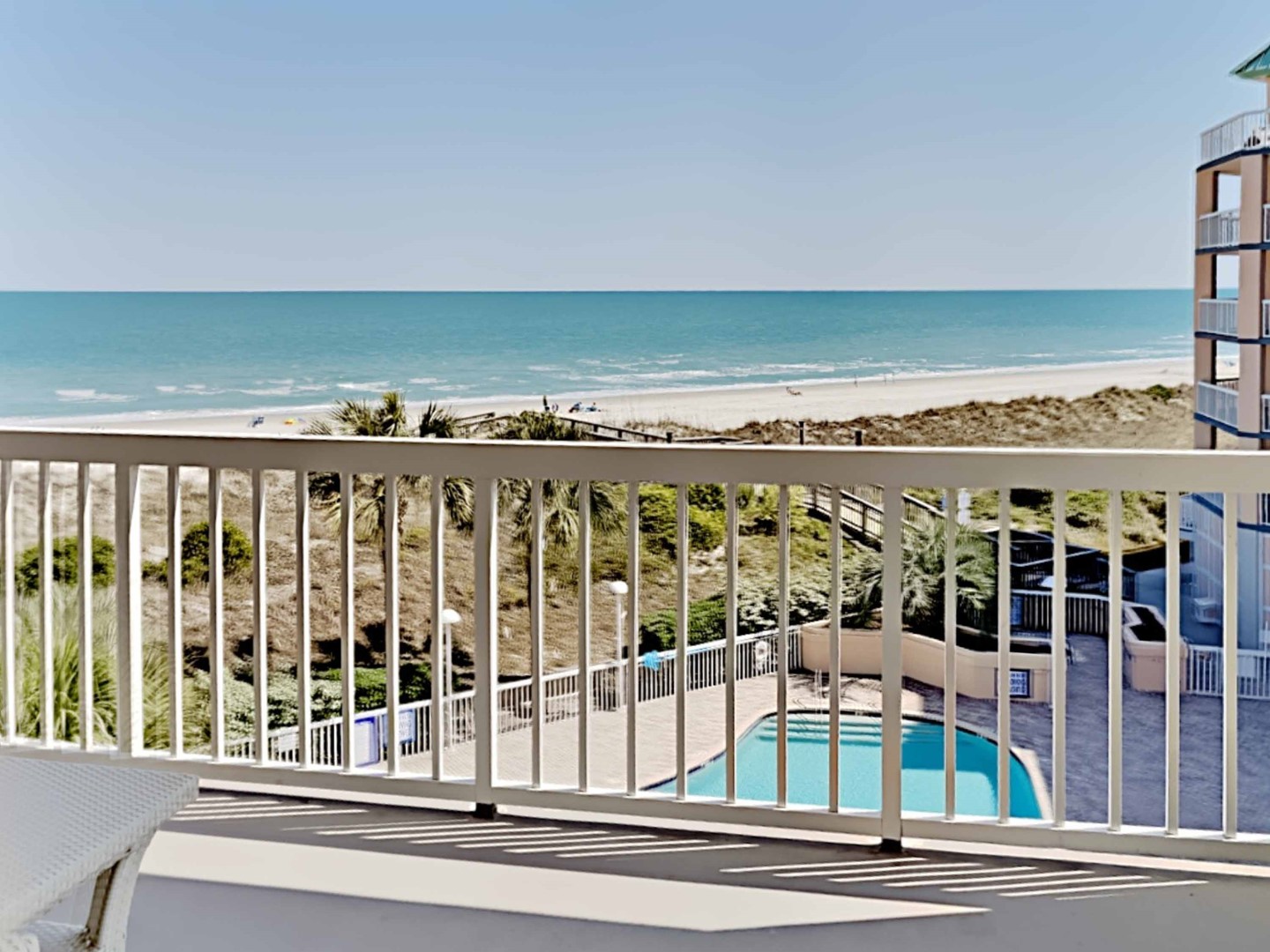 Balcony View to Ocean