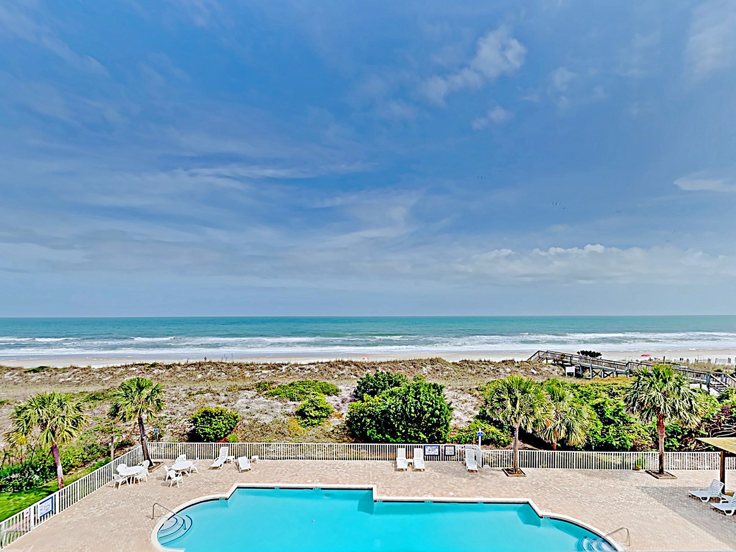 Balcony View to Ocean