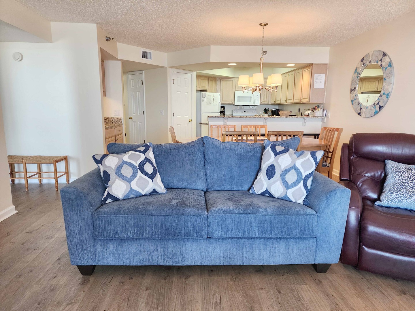 Living Area with Sleeper Sofa