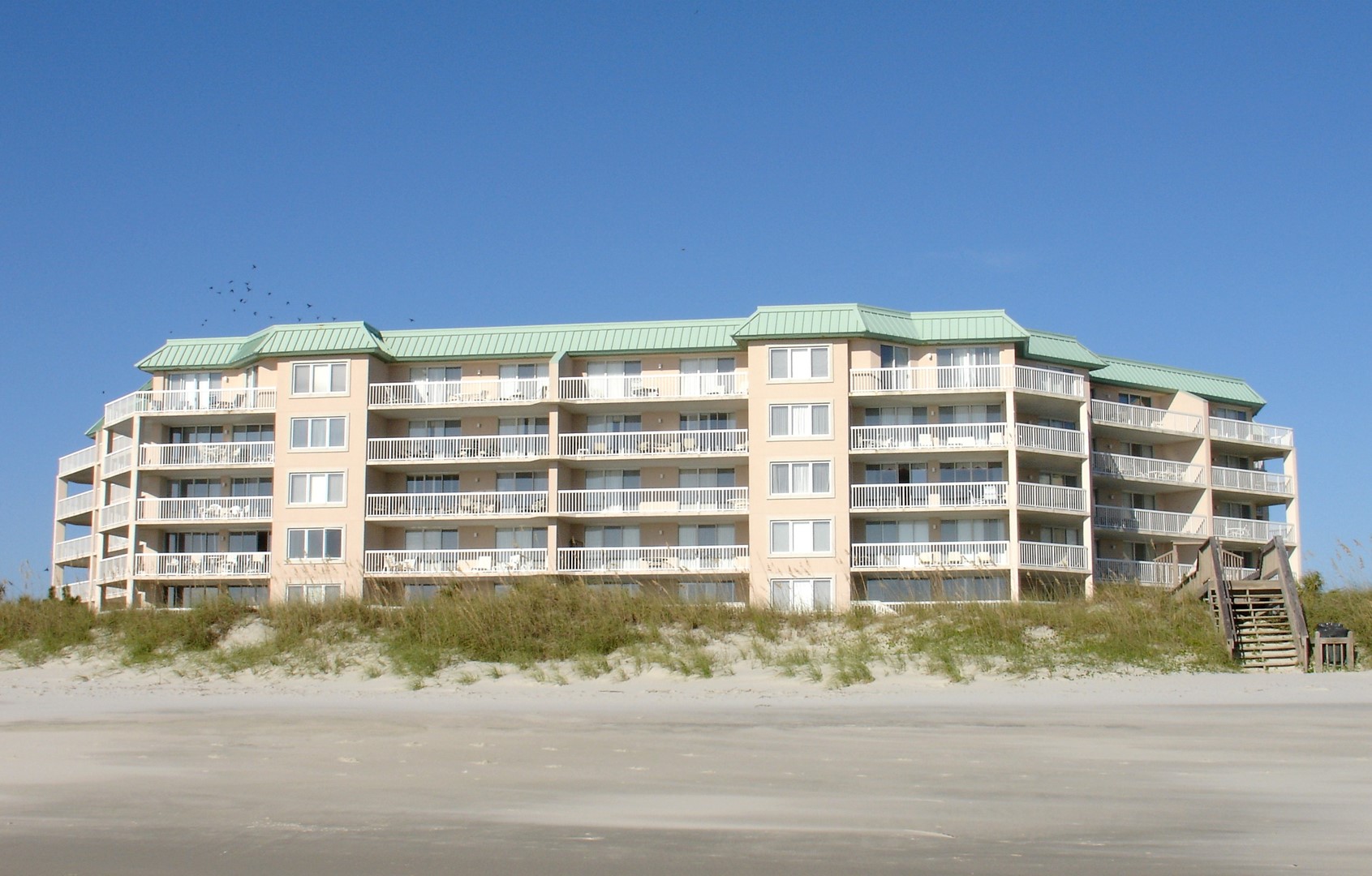 warwick view from beach