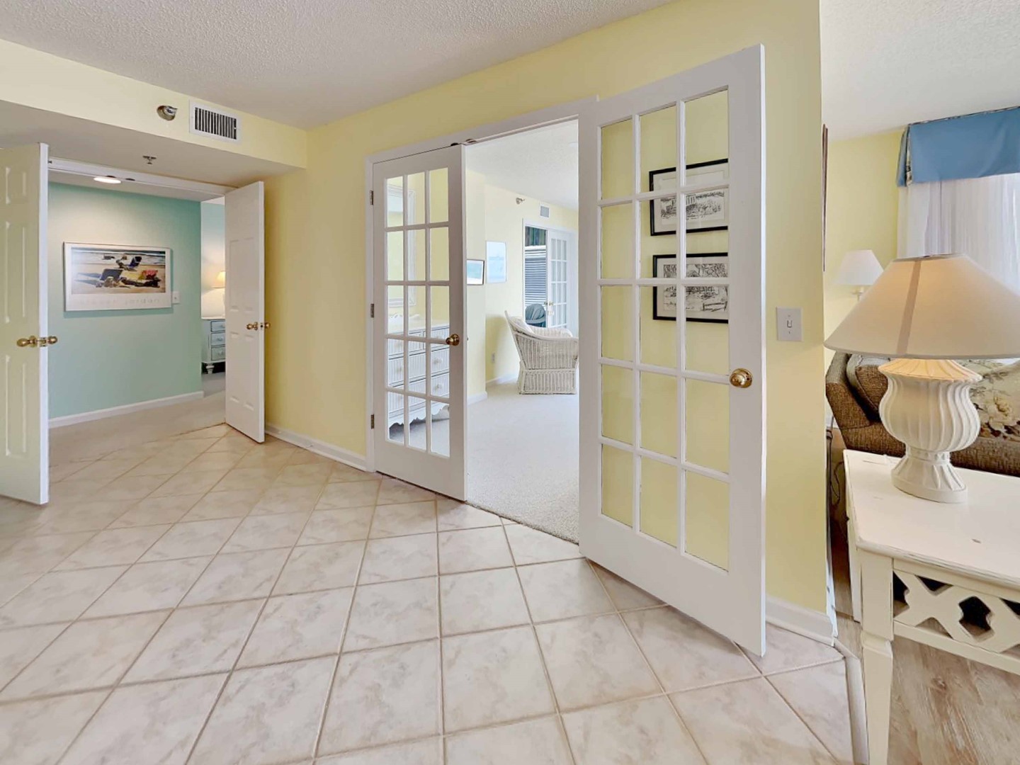 Entrance to Sunroom and Master Suite