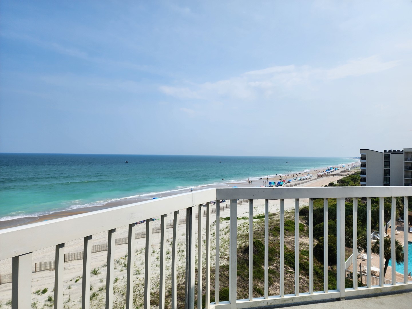 Oceanfront Balcony View
