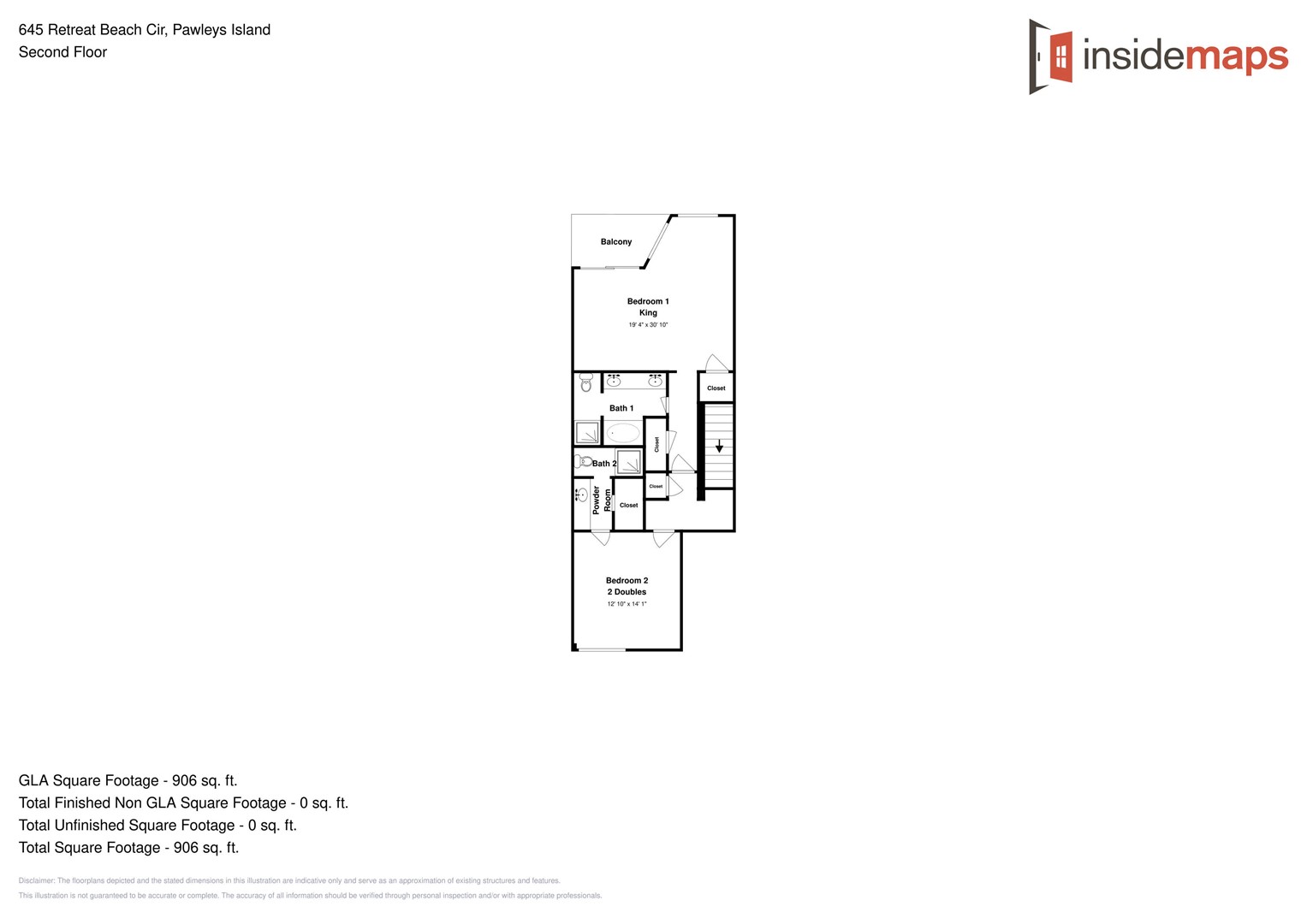 Floor Plan - Top Floor