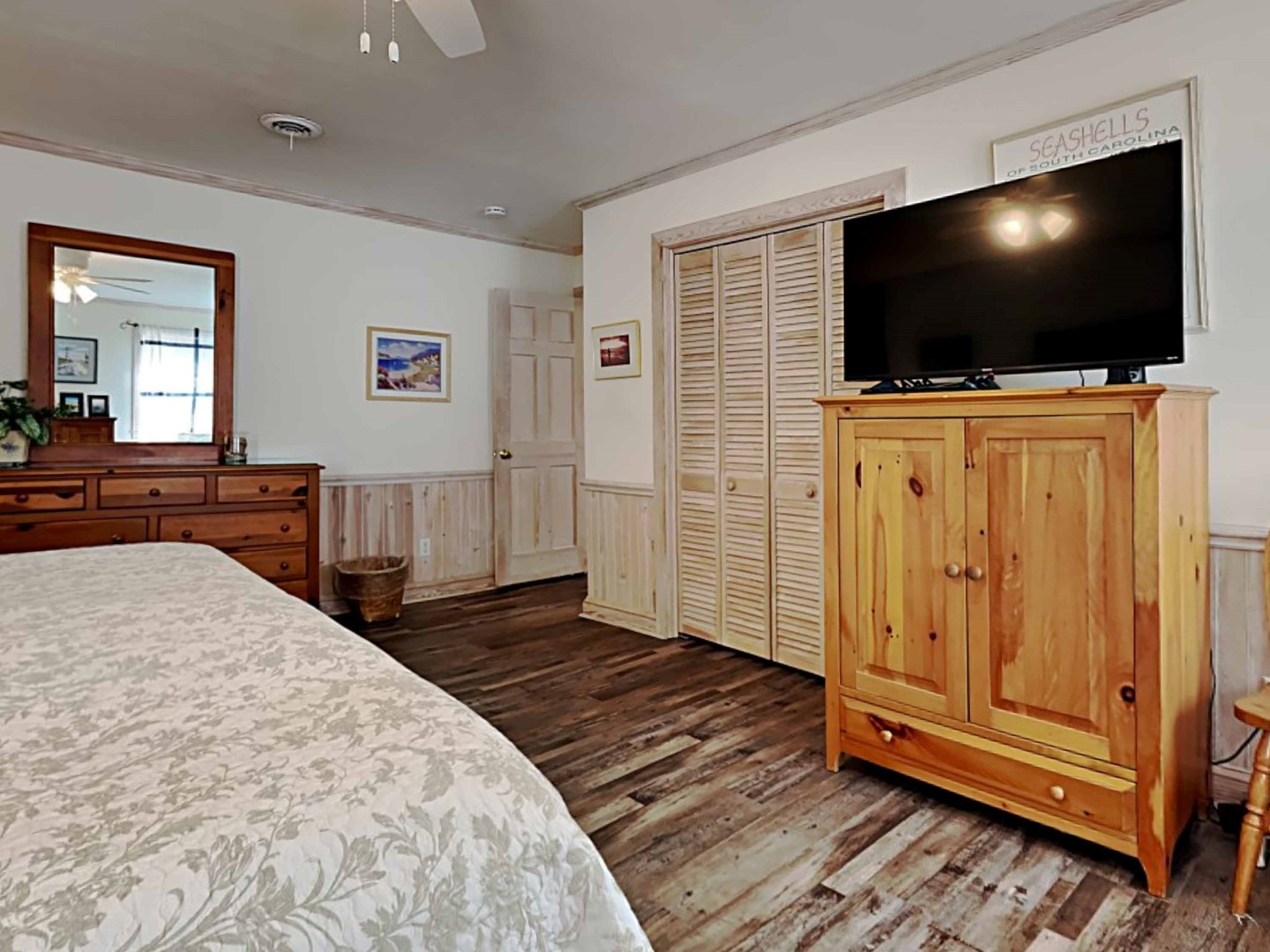 TV in Master Bedroom