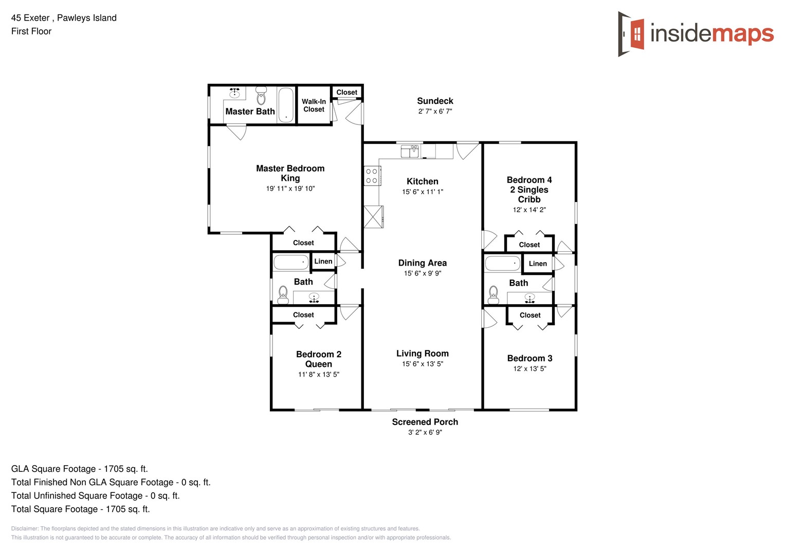 Floor Plan - Strandhaus Main