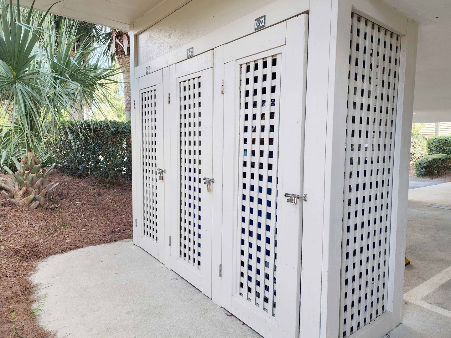 Beach Gear Storage Closet