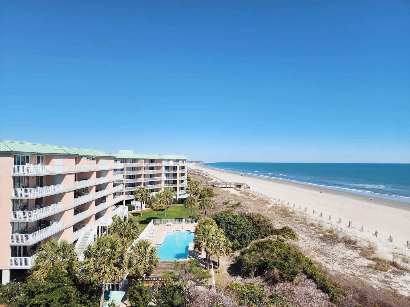 Wide Angle View from Balcony