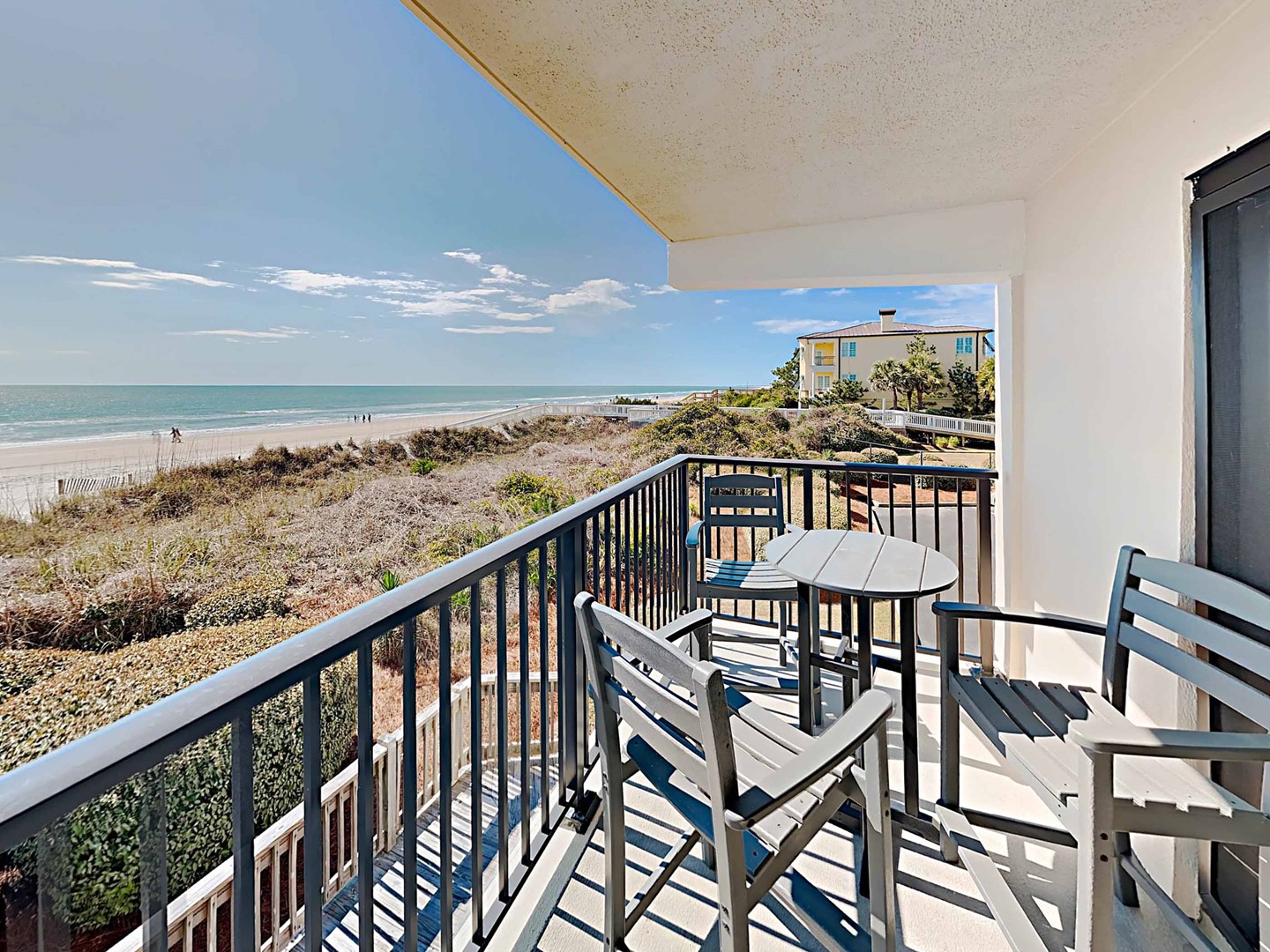 Oceanfront Balcony View