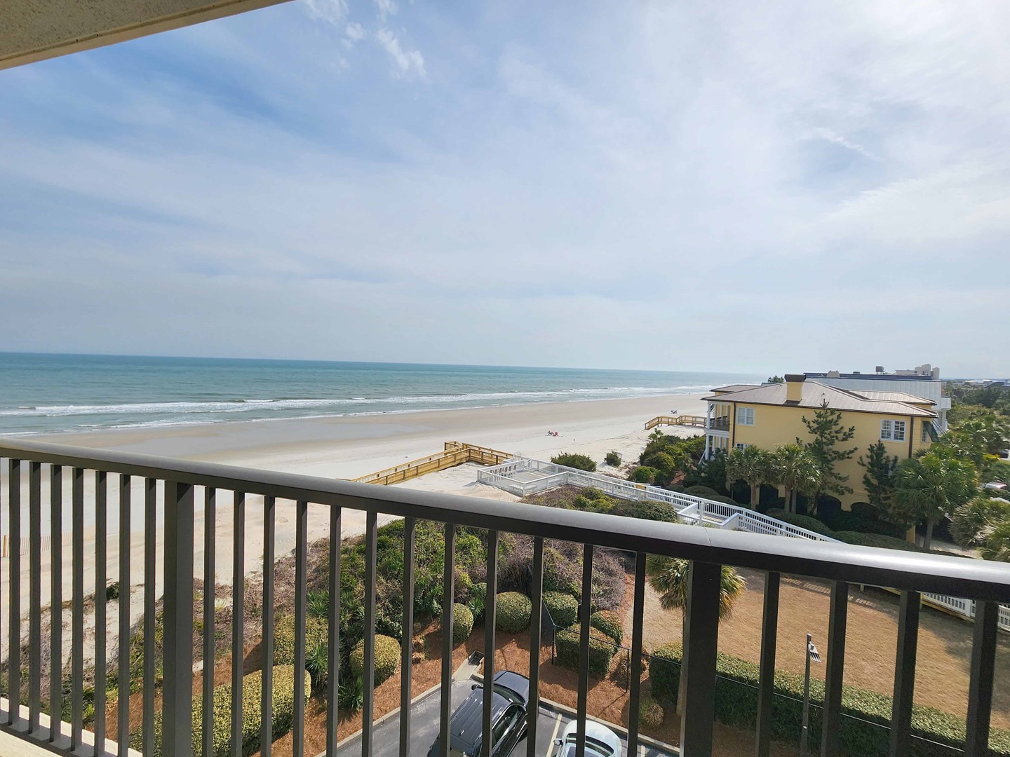 Oceanfront Balcony & View