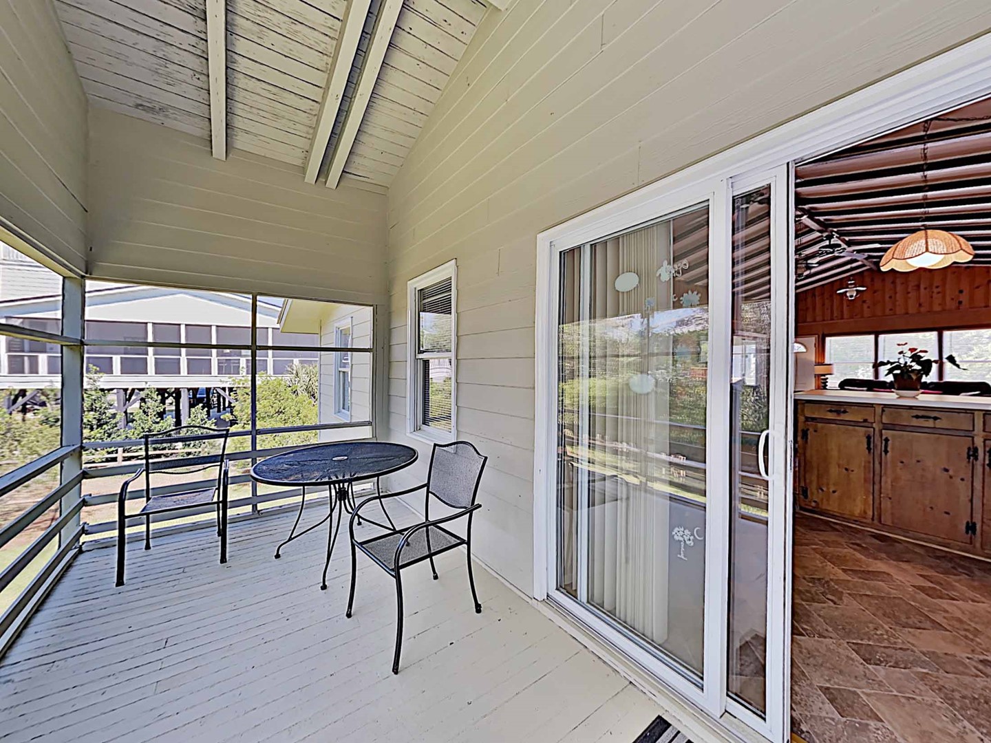 Screened Porch off Kitchen