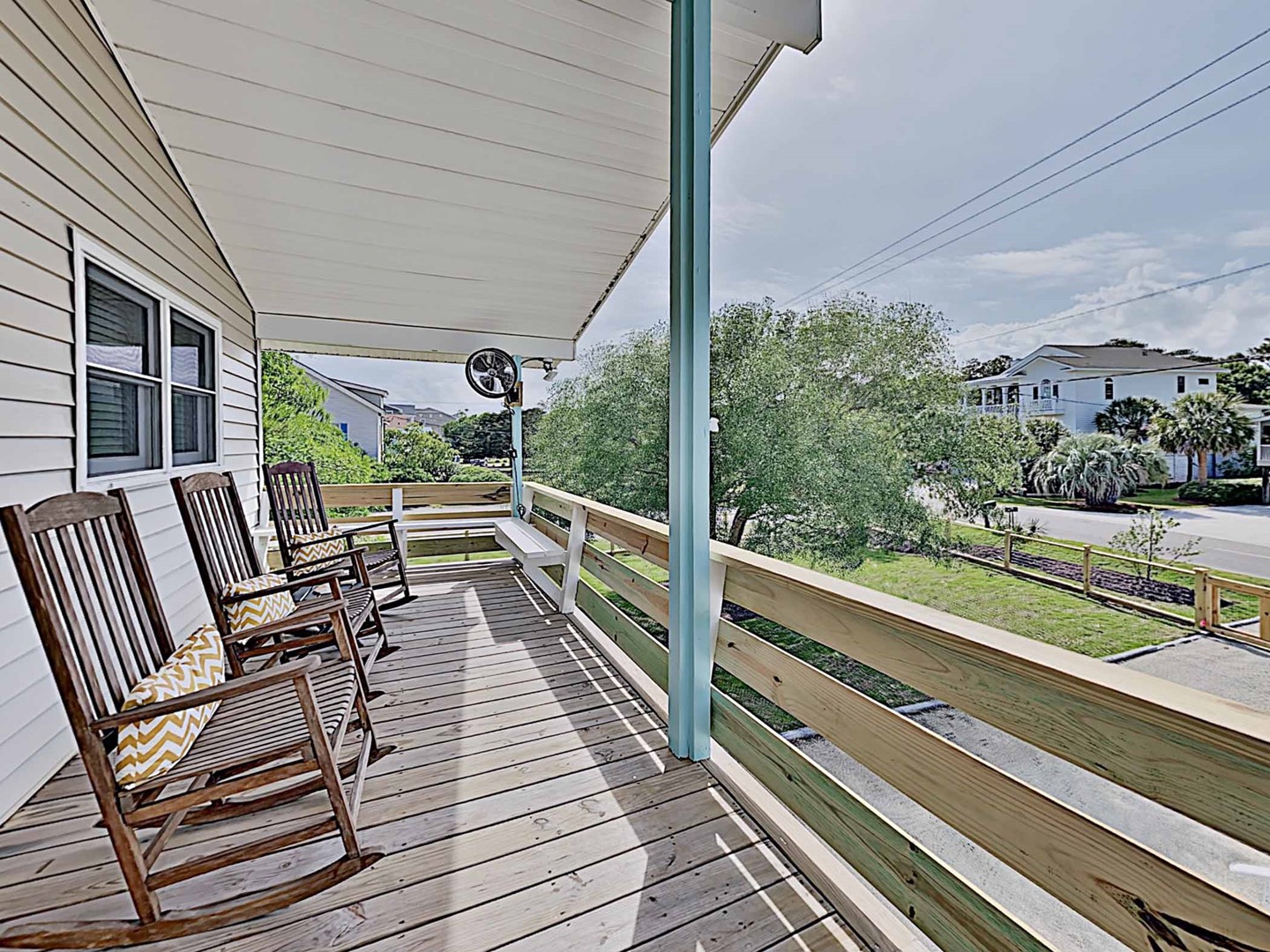 Porch on Street Side
