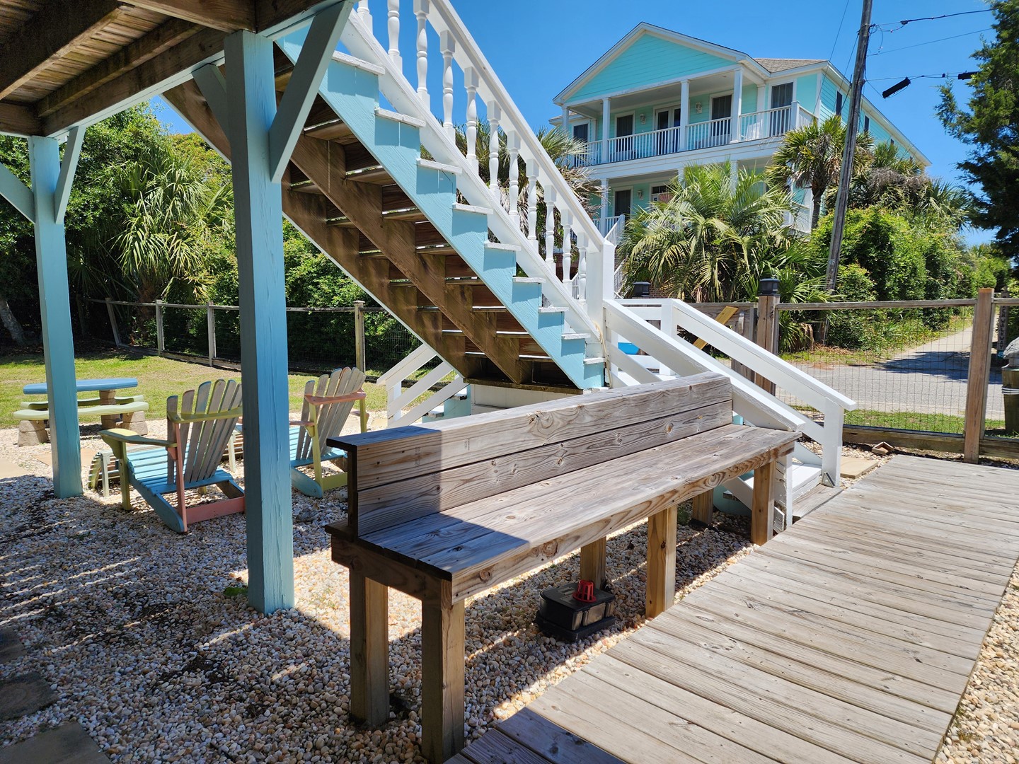 Stairs to Back Porch