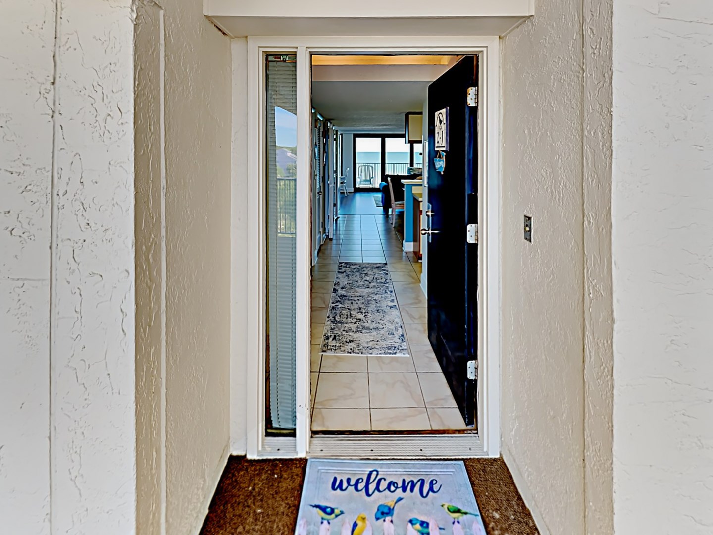 Welcoming View of the Ocean from the Front Door!