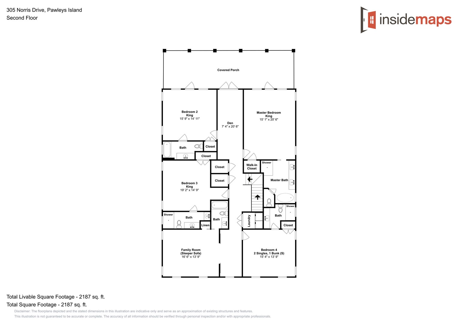 Floor Plan - Over Easy 2nd Floor