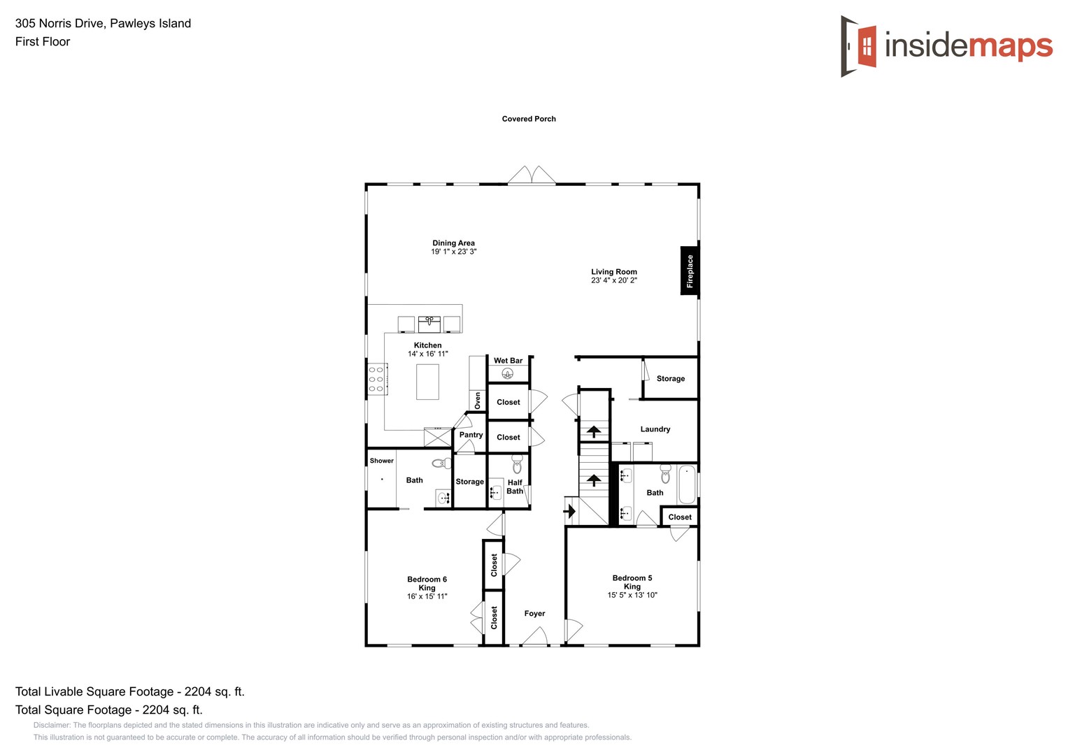 Floor Plan - Over Easy 1st Floor